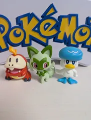 ポケモン　モンコレ　フィギア　ニャオハ　クワッス　ホゲータ