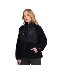 スターター レディース アウター ジャケット・ブルゾン Starter Womens Navy Houston Texans On the Ball Sherpa Jacket Navy ネイビーのサムネイル