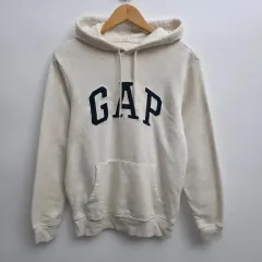 S GAP ギャップ アイボリー フーディー