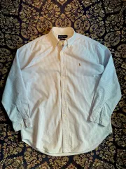 ポロ Yamouth キャンディ ストライプ ボタンダウン オックスフォード シャツ