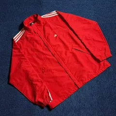 アディダス 3本線 ウィンドブレーカー