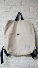 ビームスボーイ アイボリー バックパック兼 トート エコバッグ