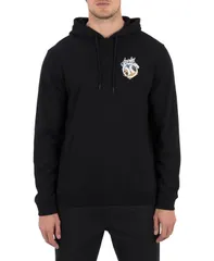 ハーレー メンズ アウター パーカー・スウェット プリント グラフィック Hurley Mens Crusty Printed Graphic PullOn Hoodie Black ブラックのサムネイル