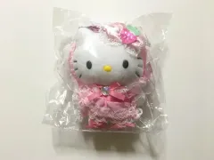 サンリオ ハローキティ ラブリー フリル ピンク ロリータ メイド ぬいぐるみ キーホルダー
