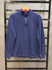 (キッズL) ポロラルフローレン ハーフジップ ネイビー 2 9