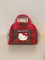 ハローキティ チェック バッグ
