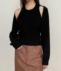 スタジオテーブル ボレロニット ブラック (パイナップルウール50)