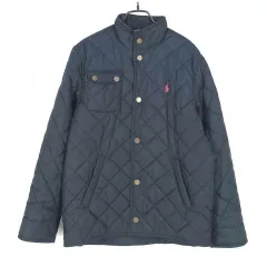 POLO RALPH LAUREN(ポロラルフローレン) ジュニア キルティングジャケット ダークネイビー L(14-16) (HU41359)