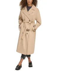 リーバイス レディース アウター ジャケット・ブルゾン リラックスフィット コート Levis Womens Classic Relaxed Fit Belted Trench Coat Khaki カーキ