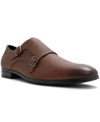 アルド メンズ シューズ スニーカー モンクストラップ モンク ALDO Mens Benedetto Monk Strap Shoes Wide Width Cognac