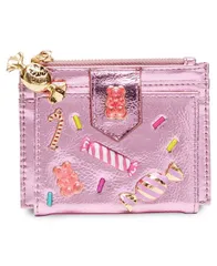 ベッツィジョンソン レディース アクセサリー 財布 Betsey Johnson Candy Bifold Wallet Pink ピンクのサムネイル