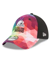 ニューエラ メンズ アクセサリー 帽子 New Era Mens and Womens Multicolor Black Cleveland Browns 2023 NFL Crucial Catch 39THIRTY Flex Hat Multicolor