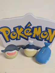 ポケモンキッズ　指人形　ホエルコ　クリア　ホエルオー