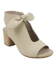 ジーシーシューズ レディース シューズ サンダル ヒール GC Shoes Womens Kimora Knot Detail Block Heel Dress Sandals Nude