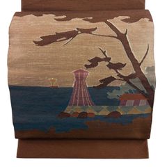 夏帯 袋帯 絲藝苑 上島洋山 正絹 金銀糸 蜻蛉 着物【作家物】AO-0619 