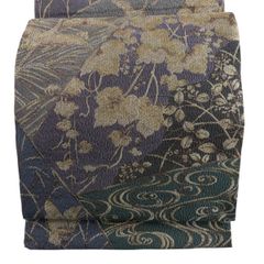 新品 西陣織六通柄袋帯 吉祥文様 宝尽くし文様 おめでたい席に 綿芯御