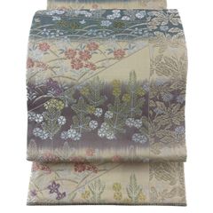 帯8098 ○高級 正絹 片面全通 リバーシブル 袋帯 辻ヶ花 - メルカリ