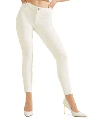 ゲス レディース ボトムス デニムパンツ ジーンズ GUESS Womens MidRise Sexy Curve Skinny Jeans Optic White Rinse ホワイトのサムネイル