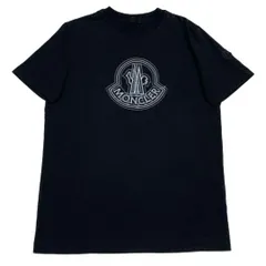 MONCLER Tシャツ　黒ワッペン　M 国内正規品　5S118