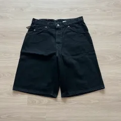 32 90s ヴィンテージ リーバイス 565 ショーツ ブラック デッドストック