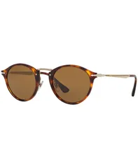 ペルソル メンズ アクセサリー サングラス・アイウェア Persol Mens Polarized Sunglasses PO3166S TORTOISEBROWN POLAR ブラウンのサムネイル