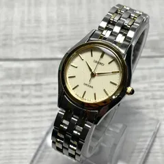SEIKO セイコー EXCELINE エクセリーヌ レディース腕時計 クウォーツ シルバー ゴールド