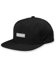 クイックシルバー メンズ アクセサリー 帽子 Quiksilver Mens 5Panel Flat Brim Hat Black ブラック