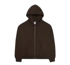 NIKE x STUSSY ストーン ウォッシュド フリース ジップ フーディー DARK CINDER