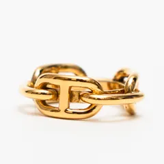 Hermès エルメス スカーフリング シェーヌダンクル ゴールド 金 スカーフ留め ファッション小物