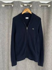 ラコステ ニット ジップアップ カーディガン/#682