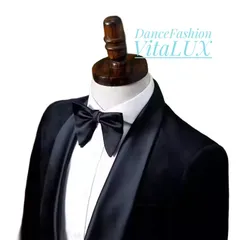 7005 メンズ 大きい蝶ネクタイ 黒色