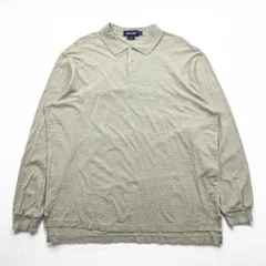 Polo Ralph Lauren 90年代 長袖ポロシャツ ラガーシャツ XL ベージュ ペルー製 ピマコットン POLO GOLF
