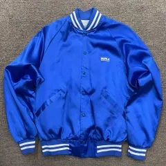 (M) USA アメリカン ヴィンテージ ナイロン スタジアム スタジャン ジャケット