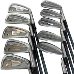 【中古】 本間ゴルフ LB-737 NEW H＆F 黒七宝 10S アイアンセット IR 1S NEW SUPER LIGHT TITANIUM CARBON (フレックスその他) メンズ 男性用 右利き 右用 Cランク ゴルフクラブ