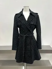 ローレン Ralph Lauren ドット トレンチ コート