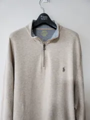 ポロラルフローレン ハーフジップアップ (XXL
