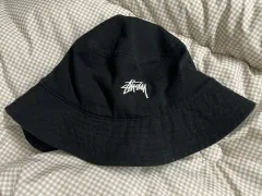 STUSSY バケットハット ブラック