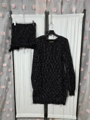 EGOIST ウール混 ニットワンピース (55)