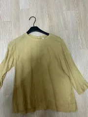 無印良品(MUJI) リネン ブラウス Lサイズ 出品