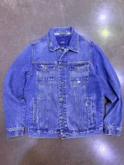 ザラ ヴィンテージ ウォッシュ ダメージ デニムジャケット XL