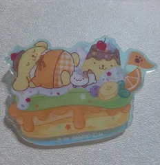 サンリオ アクリル ポムポムプリン バッジ