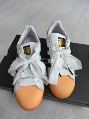 アディダス SUPERSTAR 白黒 スニーカー 230