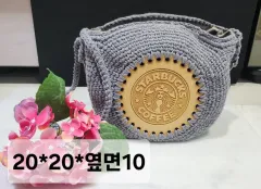 手編みバッグ クロスバッグ