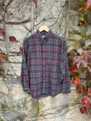 L.L.Bean ヴィンテージ CHECK フランネル シャツ s