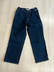 ザラ ZARA ワイド デニム パンツ M (30-32)