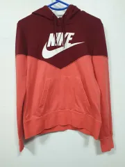 ナイキ レッド ウィメンズ フリース フーディー 85サイズ