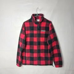 コロンビア Columbia メンズ チェック フリース M 95