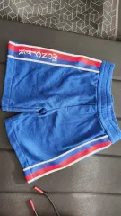 モンクレール ブルー ハーフパンツ