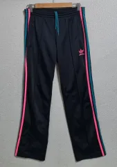 S) アディダス ファイヤーバード ブラック トレーナー トラックパンツ