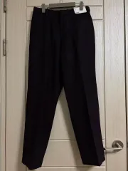 ユニクロ ウールブレンド イージー テーパード パンツ S